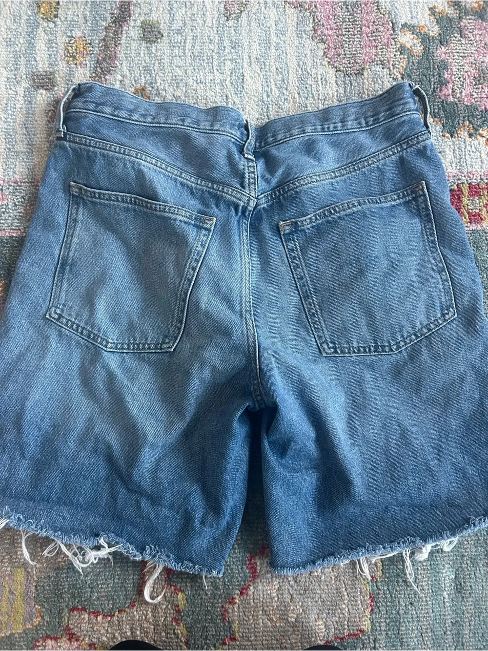 J. Crew Midlength denim short
